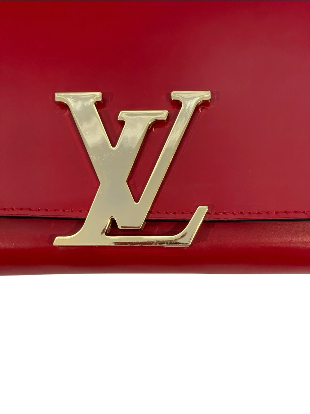 ❤️ Red Chain Shoulder / Crossbody Bag ❤️ - Picture 6 of 13